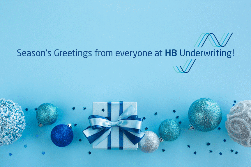 Season’s Greetings from everyone at HB Underwriting!