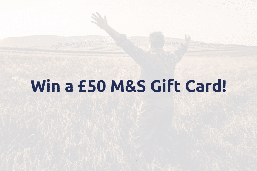 Win a £50 M&S gift card in our website feedback prize draw!
